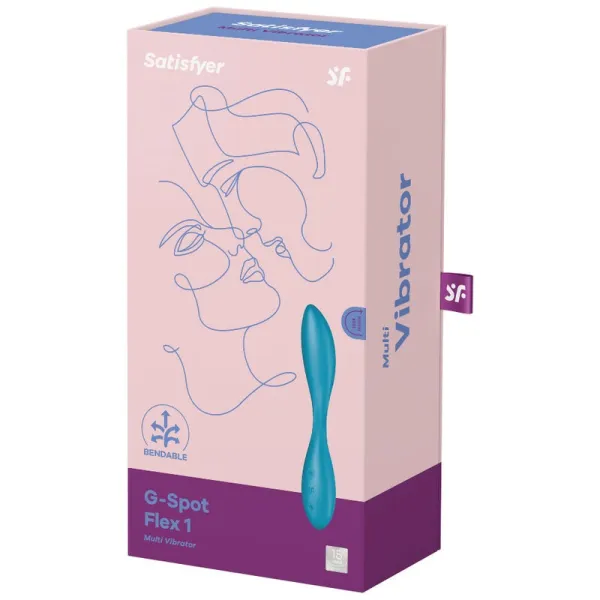 G-Spot Flex 1 Multivibrator Blau von Satisfyer Vibrator | Fesselliebe.de