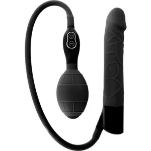 Schwarzer aufblasbarer Vibrator von von Seven Creations | Fesselliebe.de
