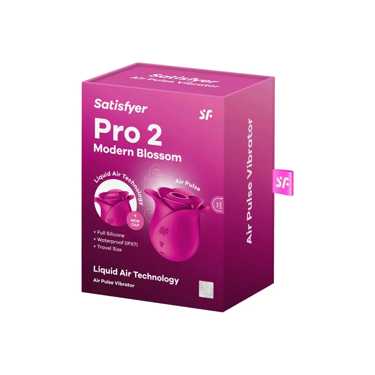 Air Pulse Pro 2 Moderner Blossom Vibrator von Satisfyer Air Pulse | Fesselliebe.de