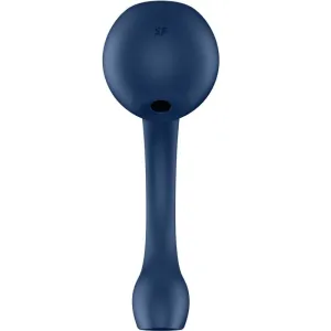 Pro+ Wave 4 G-Spot & Air Pulse Stimulator Kostenlose App Dunkelblau von Satisfyer Air Pulse