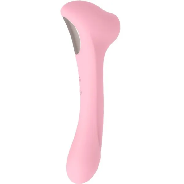 Daisy Massager mit Saug- und Vibrator Pink von Femintimate | Fesselliebe.de