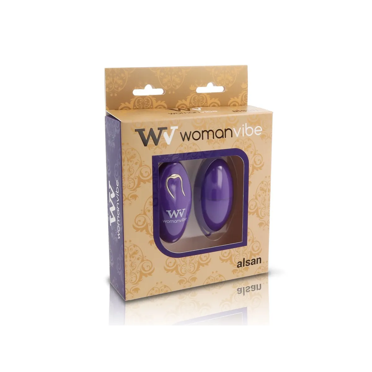 Alsan Egg Remote Control Silikon Lila von Womanvibe | Fesselliebe.de