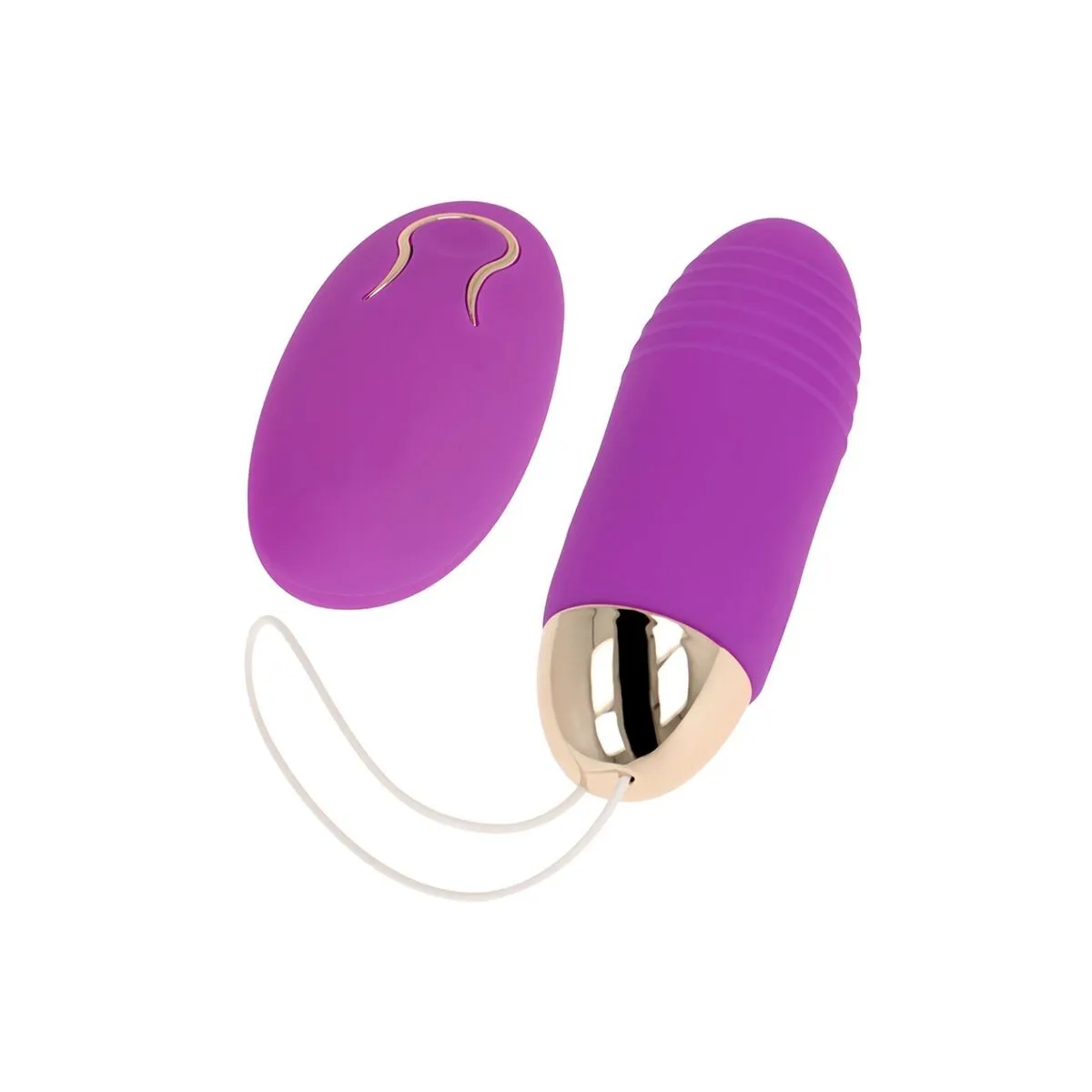 Vibrierendes Ei mit Fernbedienung 10 Geschwindigkeiten Lila von Ohmama Stimulating | Fesselliebe.de