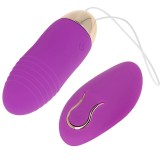 Vibrierendes Ei mit Fernbedienung 10 Geschwindigkeiten Lila von Ohmama Stimulating | Fesselliebe.de
