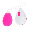 Vibrierendes Ei 10 Modi Rosa und Weiss von Ohmama Stimulating