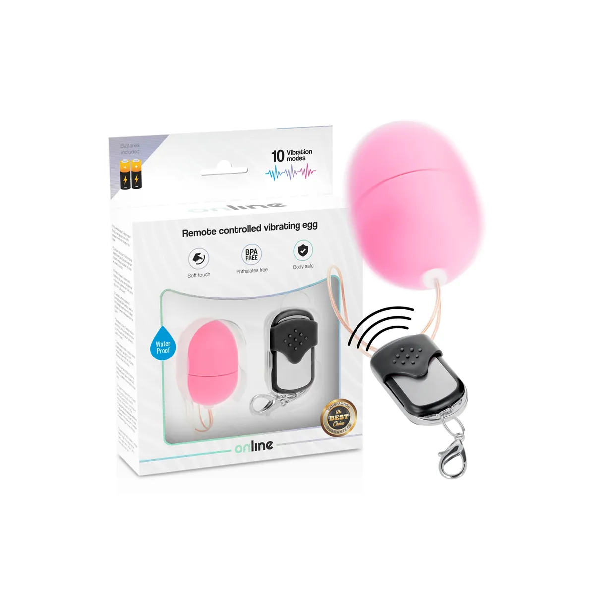 Fernbedienung Vibrierendes Ei S Rosa von Online | Fesselliebe.de