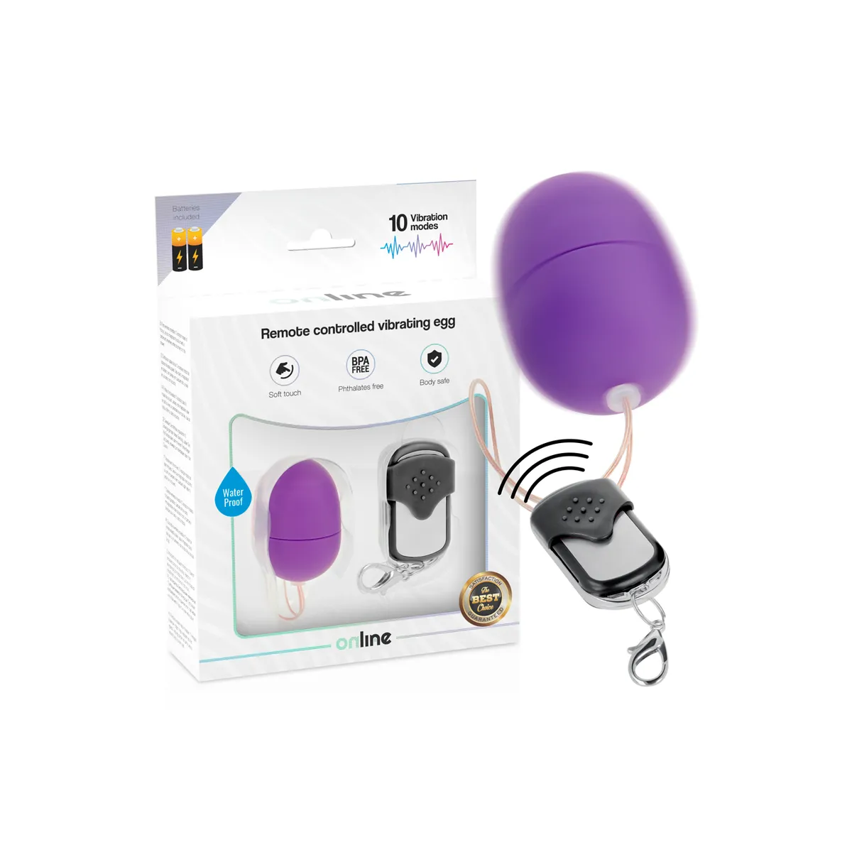Fernbedienung Vibrierende Eier S Lila von Online | Fesselliebe.de