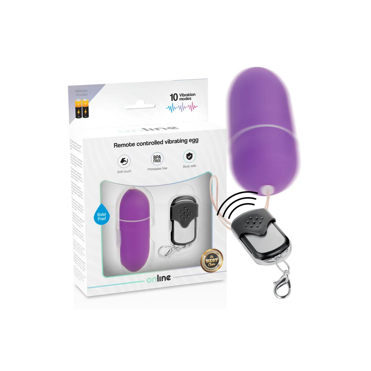 Fernbedienung Vibrierendes Ei L Flieder von Online | Fesselliebe.de