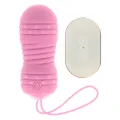 Fernbedienung Ei 7 Modi Drehung Rosa von Ohmama Stimulating