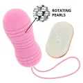 Fernbedienung Ei 7 Modi Drehung Rosa von Ohmama Stimulating