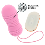 Fernbedienung Ei 7 Modi Drehung Rosa von Ohmama Stimulating | Fesselliebe.de