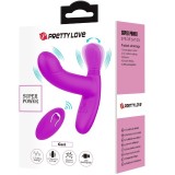 Geri Klitoris Massager Rosa mit Fernbedienung von Pretty Love Flirtation | Fesselliebe.de