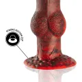 Prometheus Dildo Titan In Flames wiederaufladbare mit Fernbedienung von Epic
