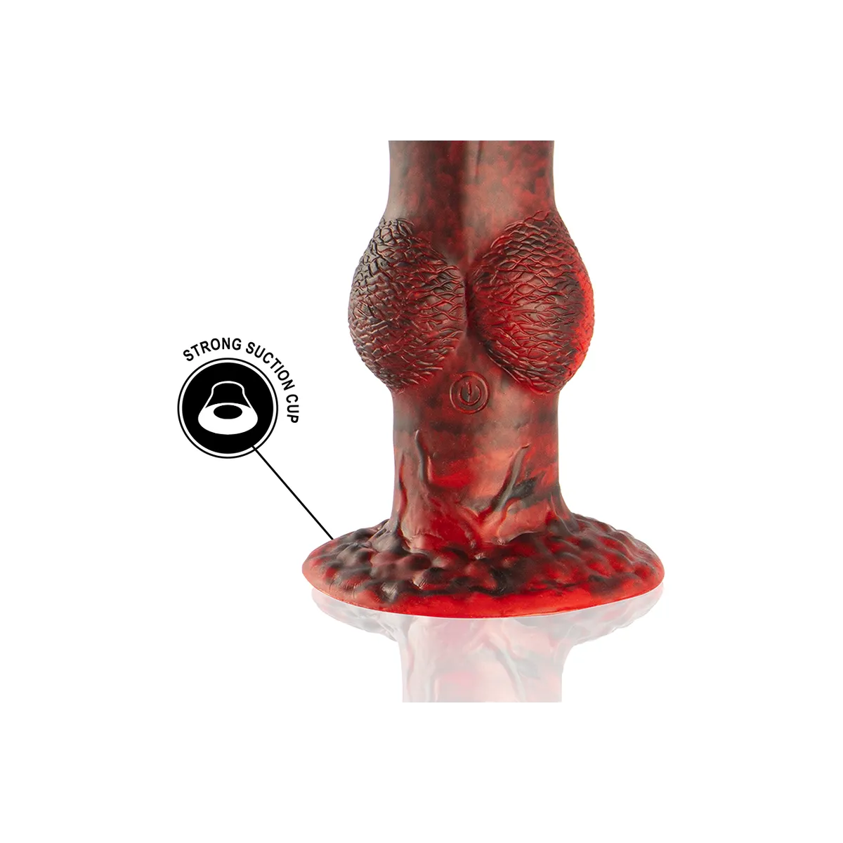 Prometheus Dildo Titan In Flames wiederaufladbare mit Fernbedienung von Epic | Fesselliebe.de