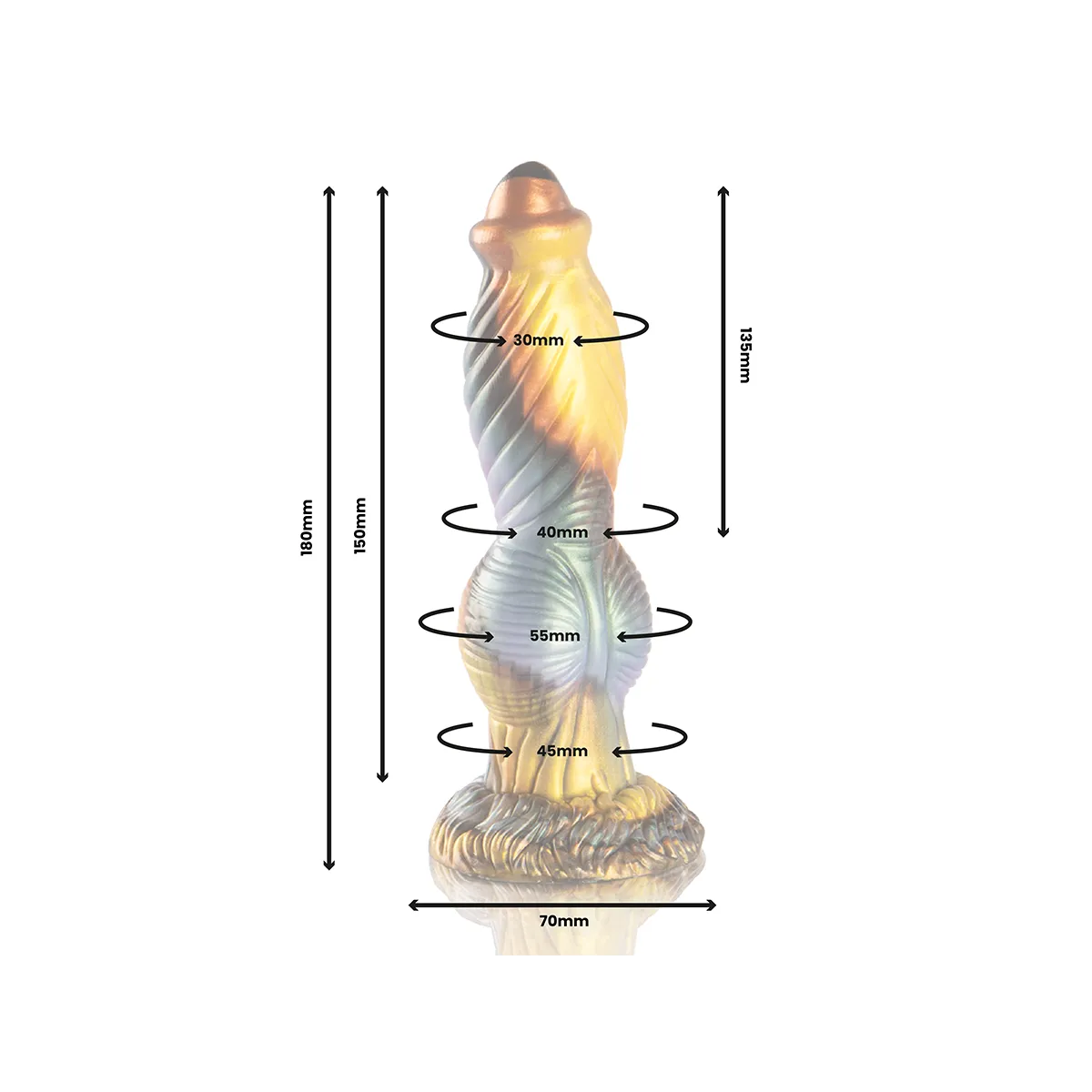 Phoenix Dildo die Wiederauferweckung der Vergnügung wiederaufladbare mit Fernbedienung von Epic | Fesselliebe.de