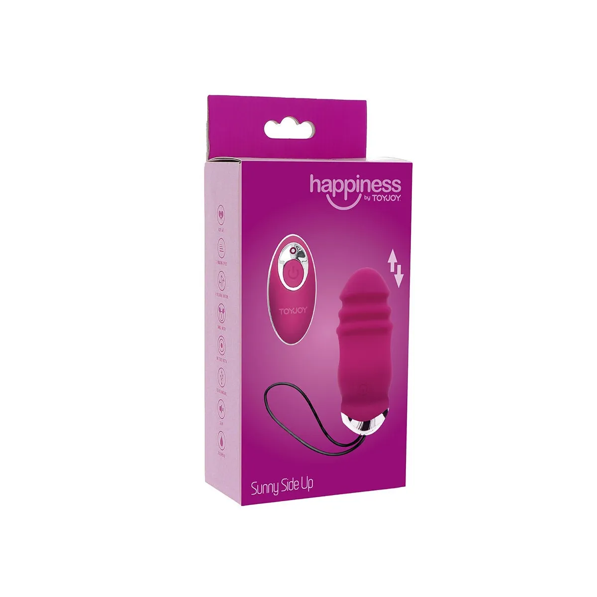 Happiness Sunn Side Up and Down Fuchsia Vibrator mit Fernbedienung von Toyjoy | Fesselliebe.de
