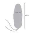 Happiness My Orgasm Eggsplode Lila Vibrator mit Fernbedienung von Toyjoy