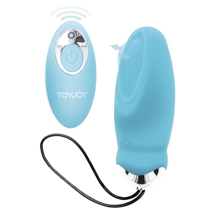 Happiness Im So Eggcited Vibrator mit Fernbedienung Blau von Toyjoy | Fesselliebe.de
