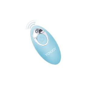 Happiness Im So Eggcited Vibrator mit Fernbedienung Blau von Toyjoy