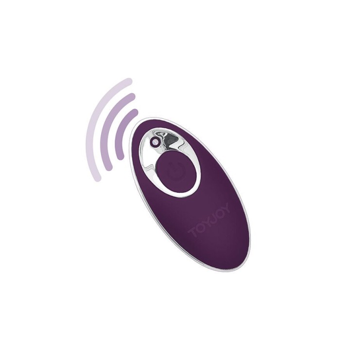 Happiness Knock Knock Eggstavagant Vibrator mit Fernbedienung Lila von Toyjoy | Fesselliebe.de