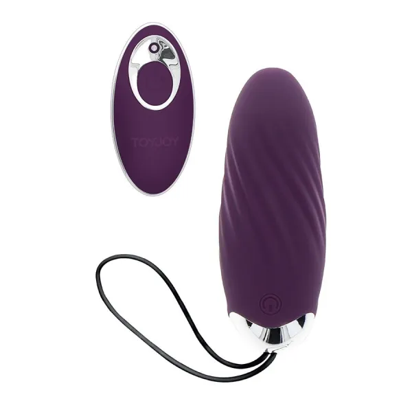 Happiness Knock Knock Eggstavagant Vibrator mit Fernbedienung Lila von Toyjoy | Fesselliebe.de
