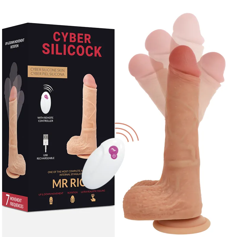 Fernbedienung Realistisch Mr Rick 20,9 cm -O- 4 cm von Cyber Silicock | Fesselliebe.de