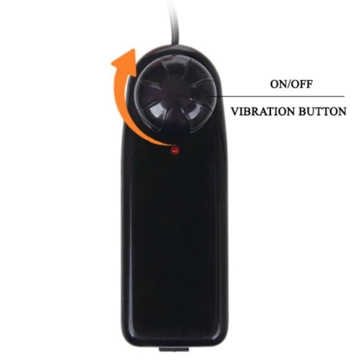 der Grosse Penisdildo mit natürlicher Vibration 23,5 cm von Baile | Fesselliebe.de