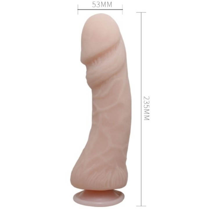 der Grosse Penisdildo mit natürlicher Vibration 23,5 cm von Baile | Fesselliebe.de