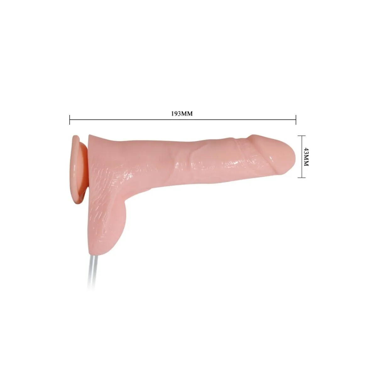 Waterspray Vibrations und Ejakulationsfunktions Penis von Baile | Fesselliebe.de