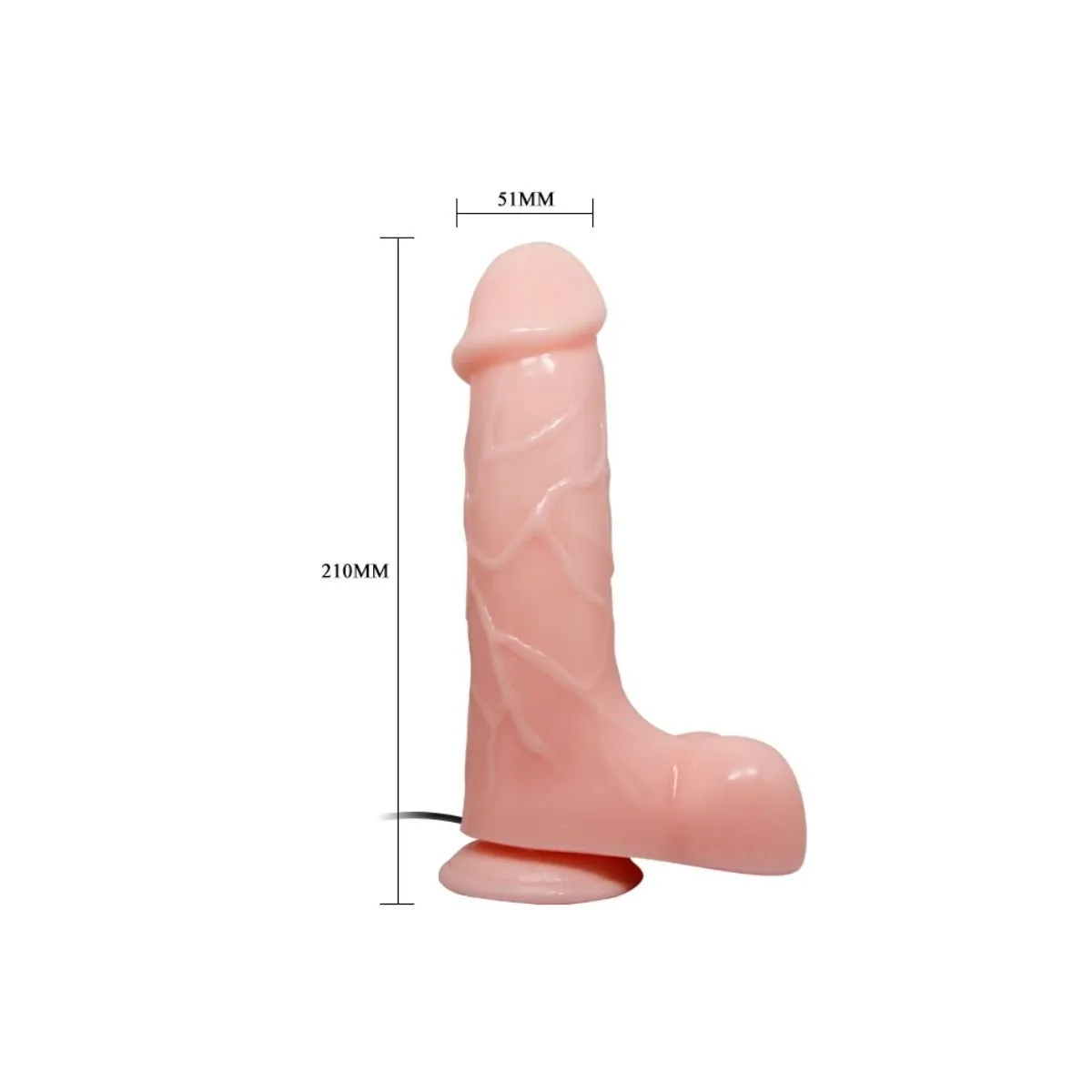 Natürlicher Barbara Realistischer Vibrator 21 cm von Baile | Fesselliebe.de