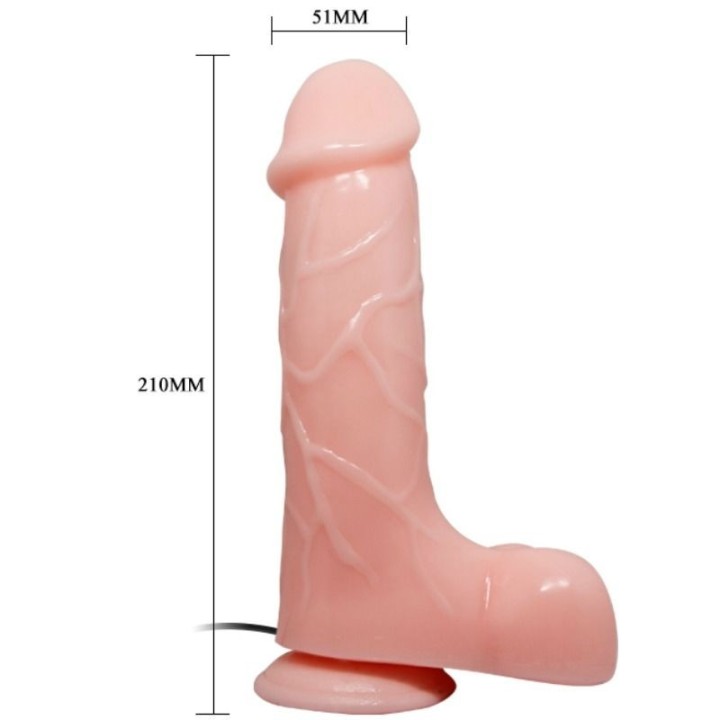 Natürlicher Barbara Realistischer Vibrator 21 cm von Baile | Fesselliebe.de