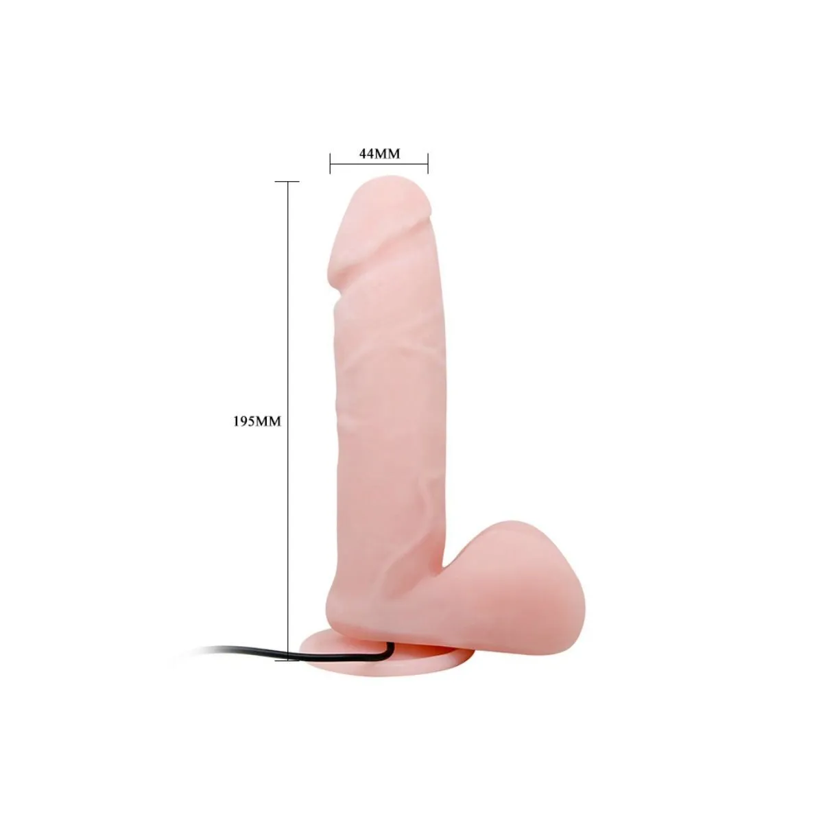 Oliver Realistischer Vibrator mit Rotationsfunktion von Baile | Fesselliebe.de