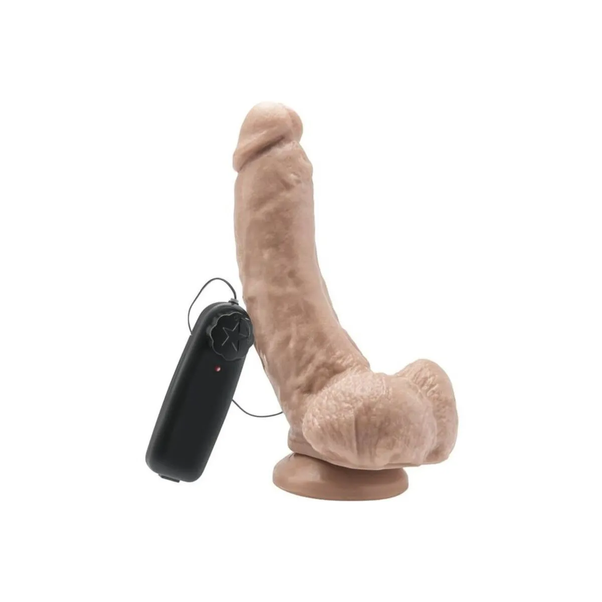 Dildo 20,5 cm mit Kugeln Vibrator Haut von Get Real | Fesselliebe.de
