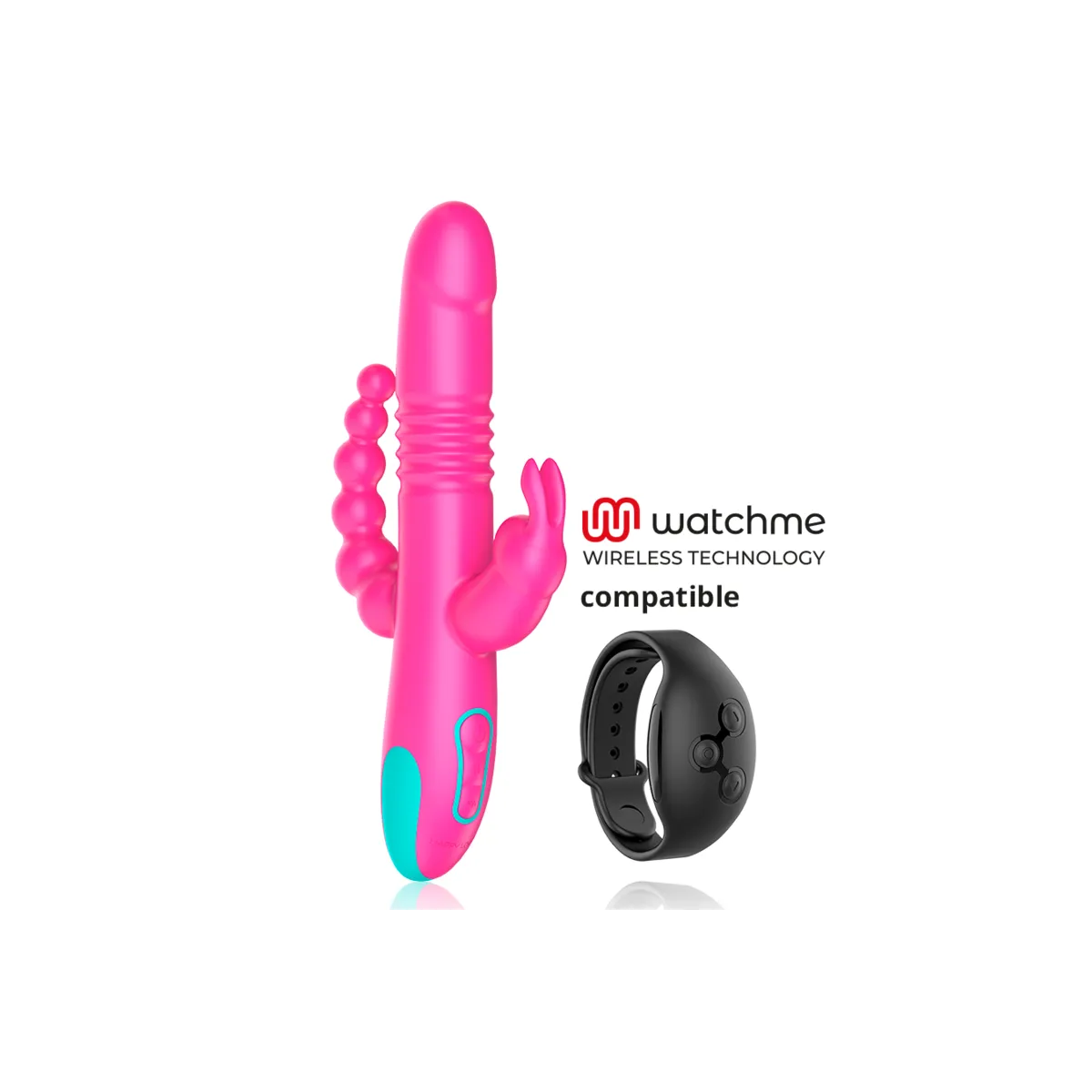 Donald Dreifache Stimulation: Anal, G-Spot & Klitorale Watchme Wireless-Technologie Kompatibel von Happy Loky | Fesselliebe.de