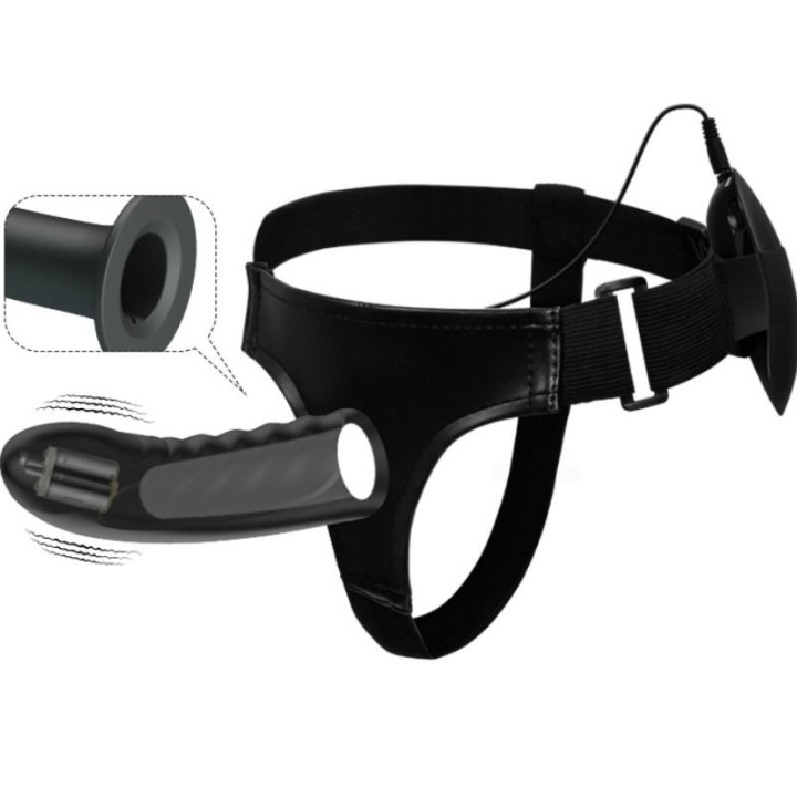 Marvin Strap-On mit Vibration und Hohldildo von Pretty Love | Fesselliebe.de
