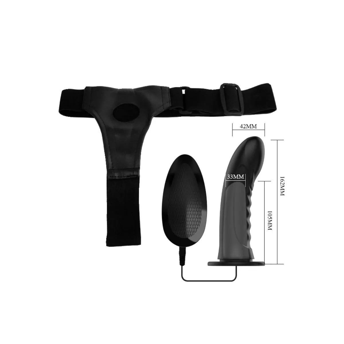 Marvin Strap-On mit Vibration und Hohldildo von Pretty Love | Fesselliebe.de