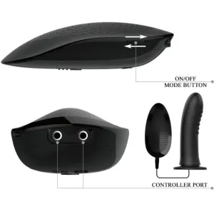 Myron Strap-On mit Vibration und Hohldildo von Pretty Love