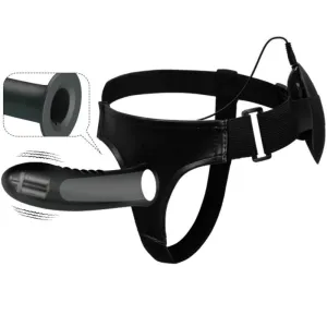 Myron Strap-On mit Vibration und Hohldildo von Pretty Love