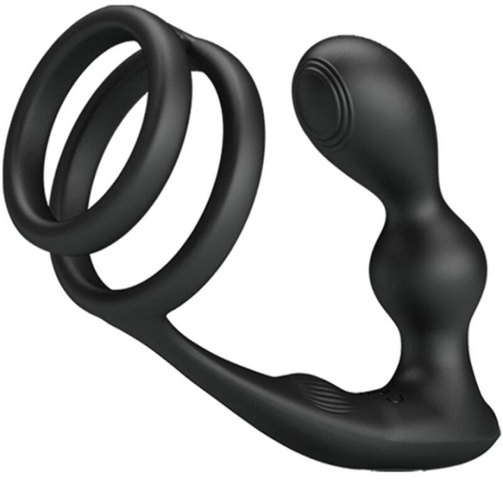 Marshall Penisring mit Vibratorischem Analplug mit Fernbedienung von Pretty Love Male | Fesselliebe.de