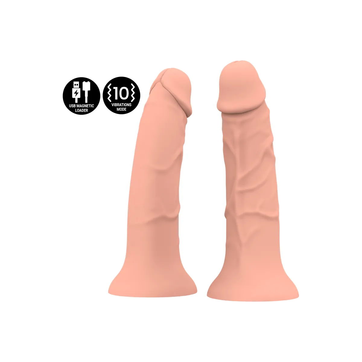 Asher Original Dildo M - Vibrator Kompatibel mit Watchme Wireless Technology von Mythology Fantasy Dildo | Fesselliebe.de
