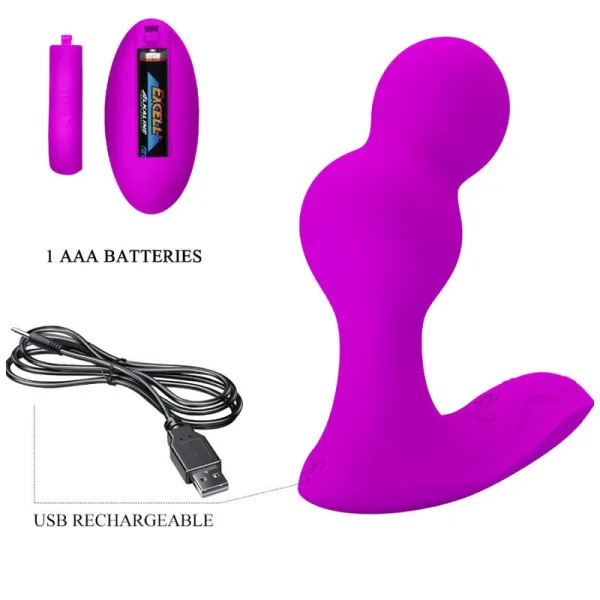 Terrance Anal Vibrator Massager mit Fernbedienung von Pretty Love | Fesselliebe.de