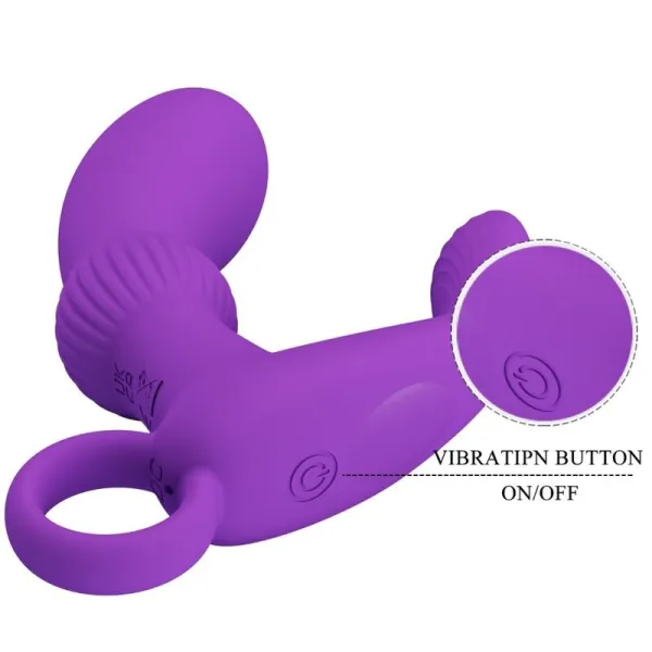 Cayla Analvibrator-Massager Lila von Pretty Love | Fesselliebe.de