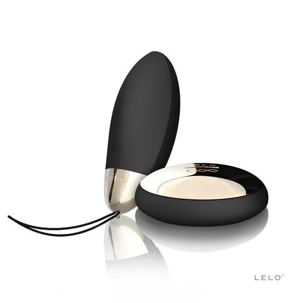 Lyla 2 Insignia Design Edition Schwarzes Massager-Ei von Lelo | Fesselliebe.de
