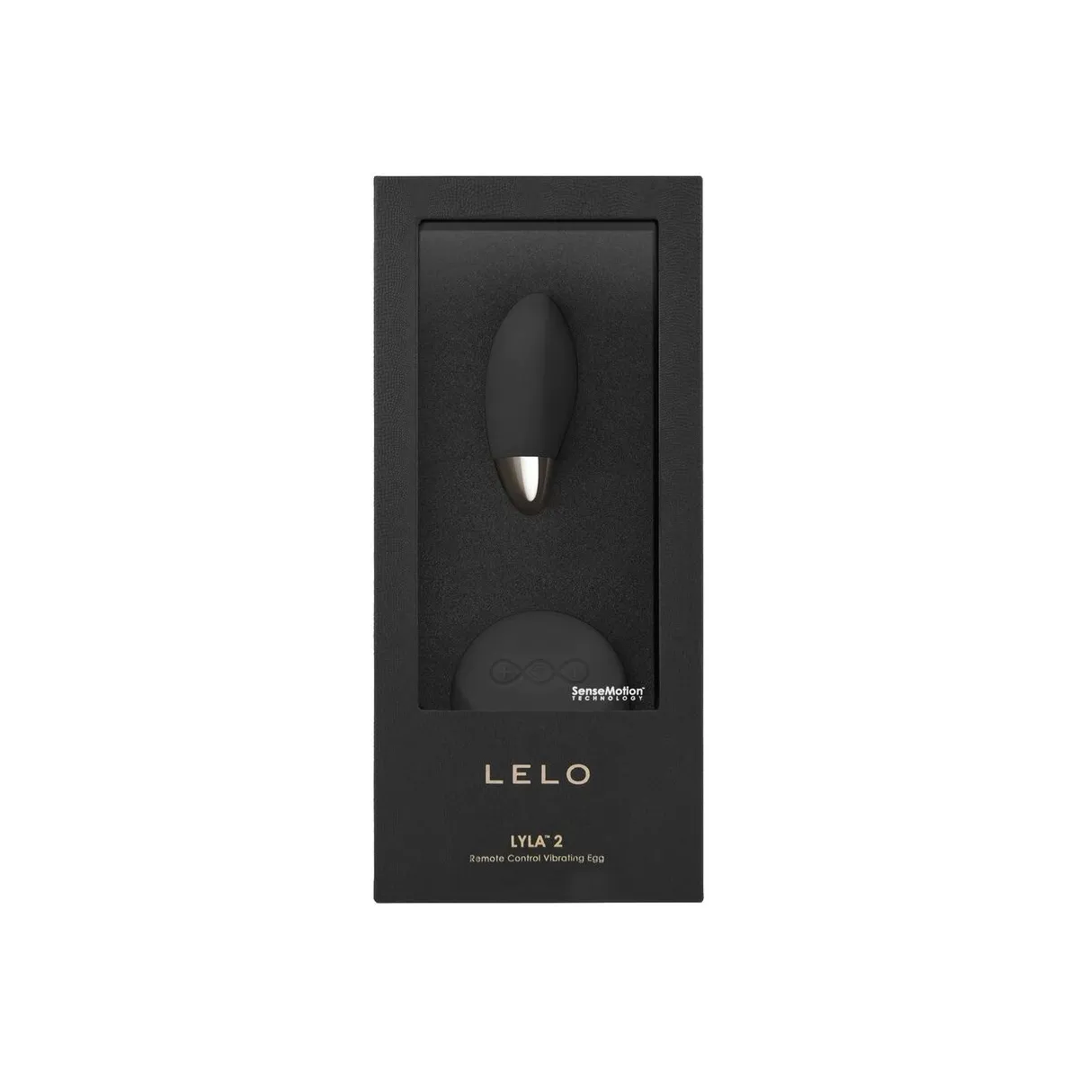 Lyla 2 Insignia Design Edition Schwarzes Massager-Ei von Lelo | Fesselliebe.de
