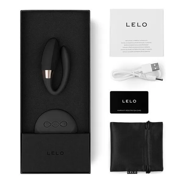 Lyla 2 Insignia Design Edition Schwarzes Massager-Ei von Lelo | Fesselliebe.de