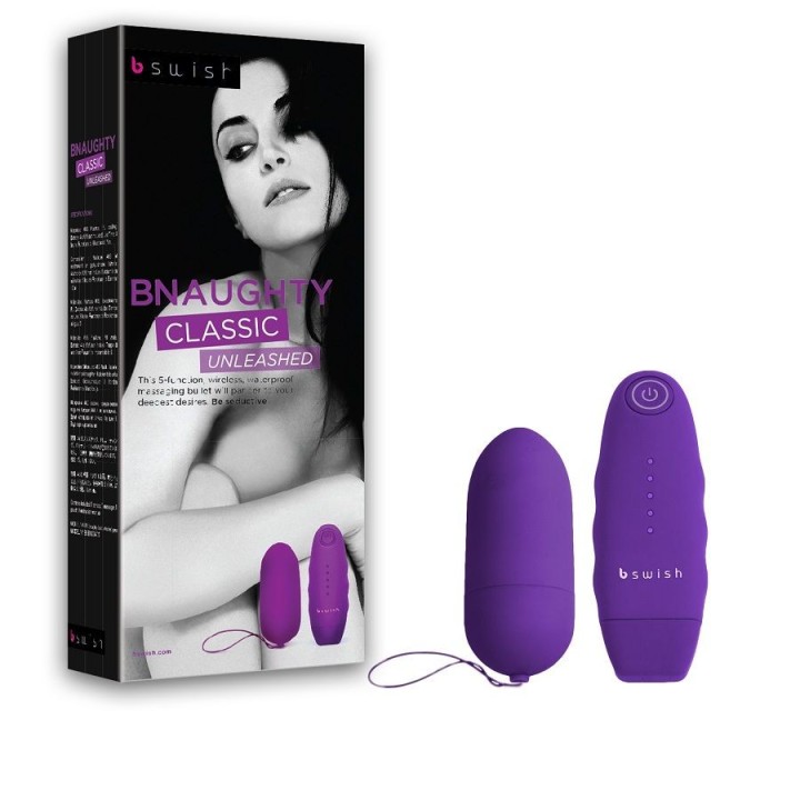 Bnaughty Unleashed Klassische Rosa mit Fernbedienung von B Swish | Fesselliebe.de