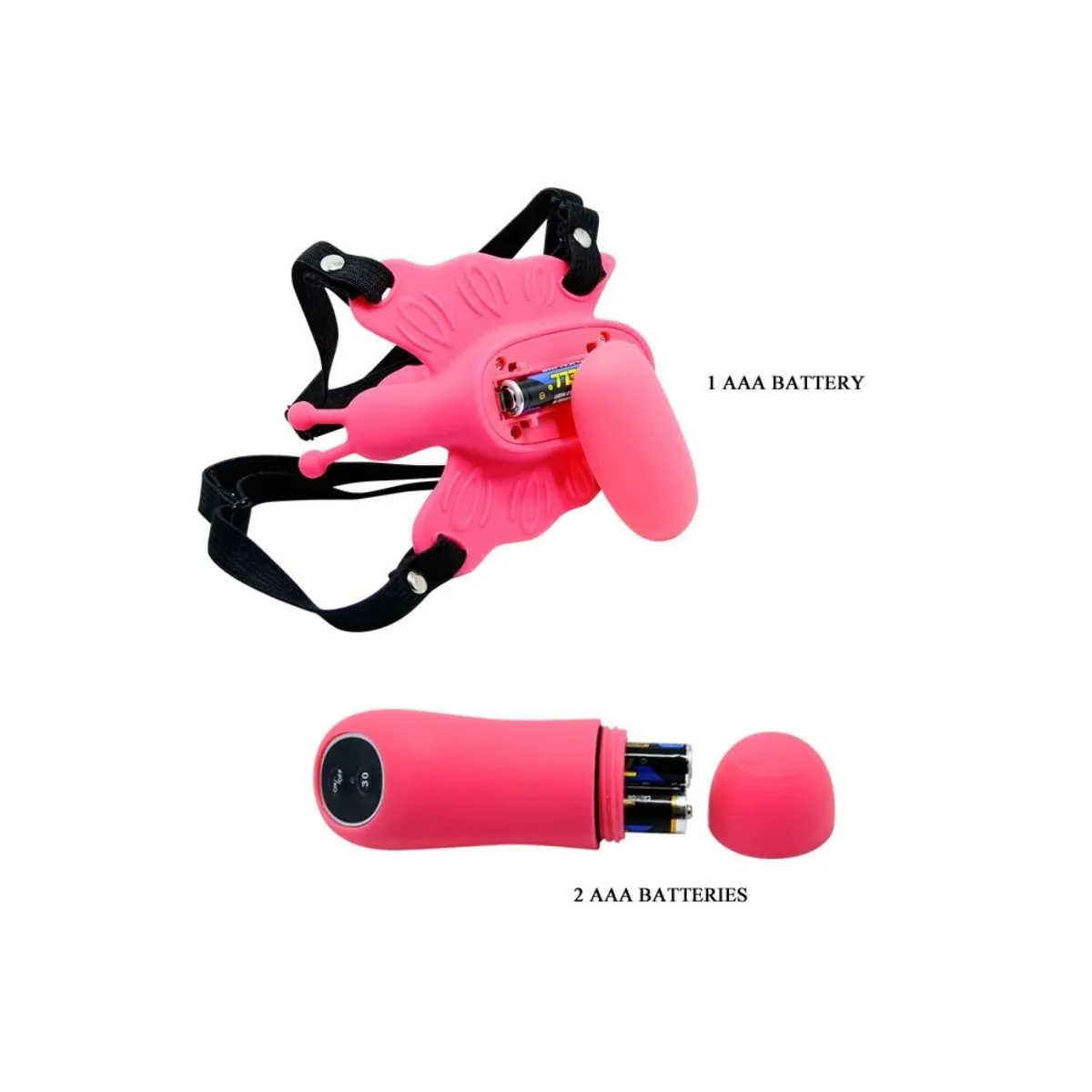 Ultra Leidenschaftliches Schmetterlingsgeschirr mit Fernbedienung von Baile Stimulating | Fesselliebe.de