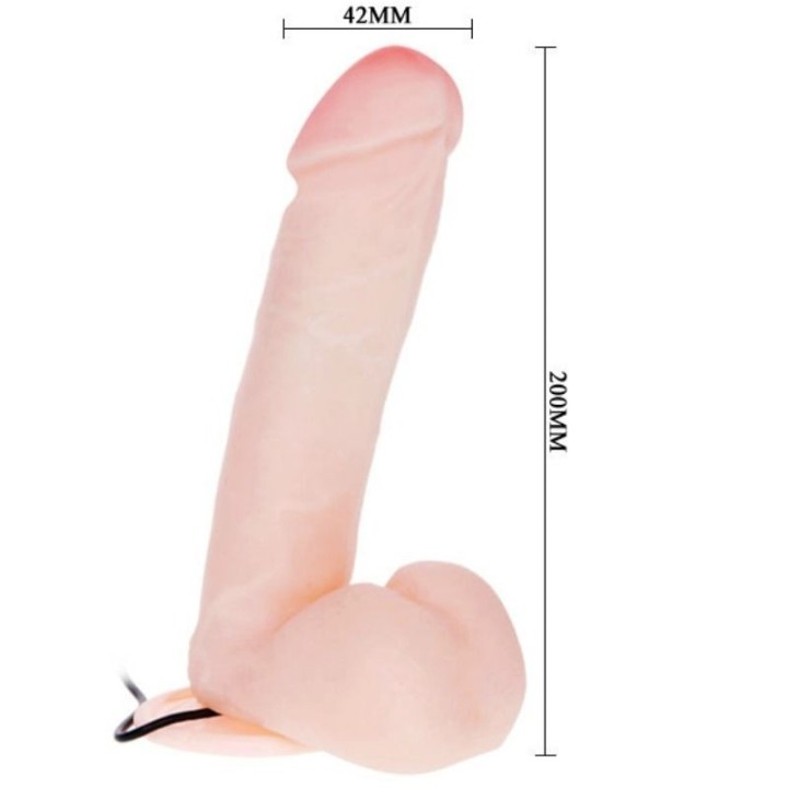 Realistischer Dildo mit Vibration 20 cm von Baile | Fesselliebe.de