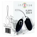 Flippy Ii Vibrierendes Ei mit Fernbedienung Schwarz von Intense Couples Toys