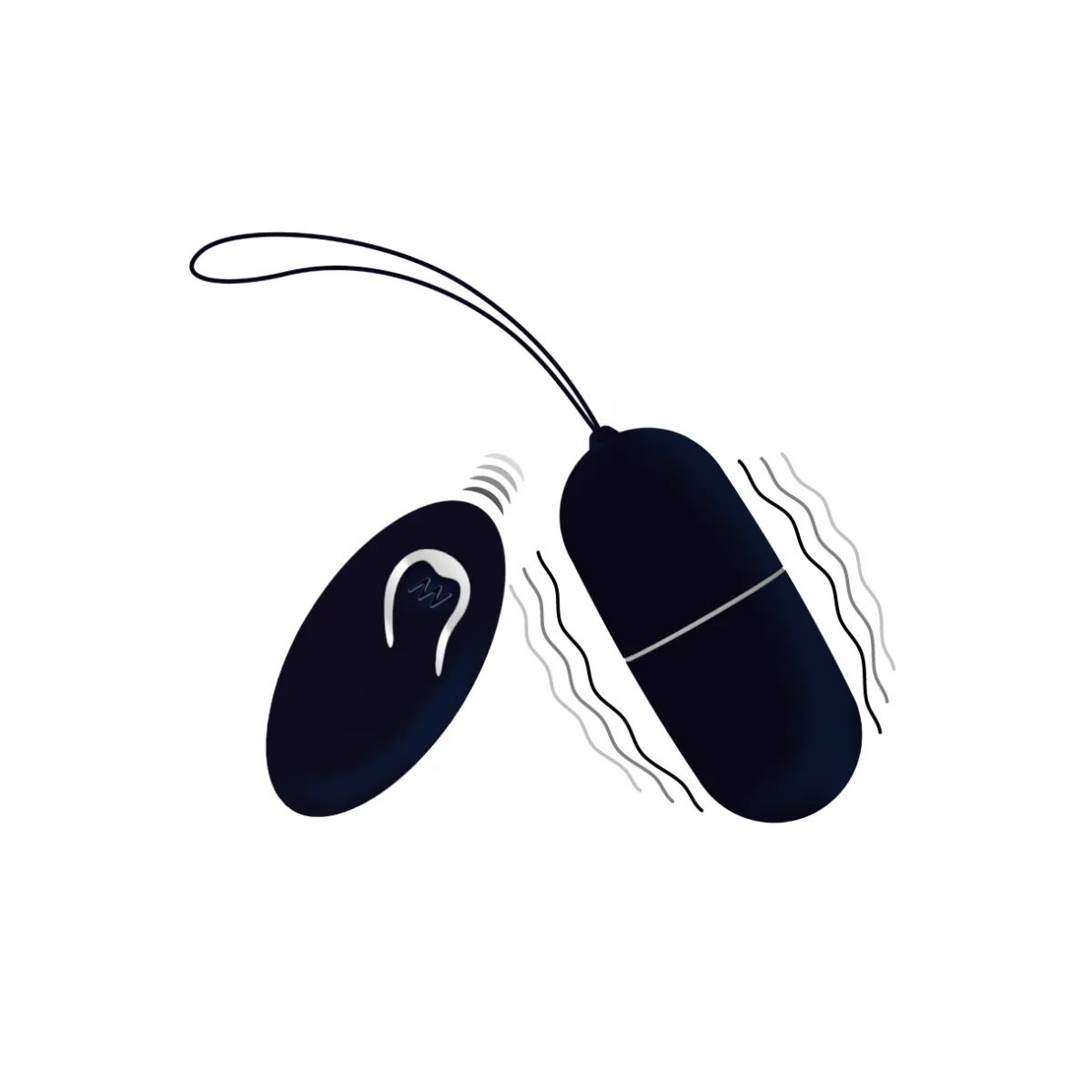 Flippy I Vibrierendes Ei mit Fernbedienung Schwarz von Intense Couples Toys | Fesselliebe.de